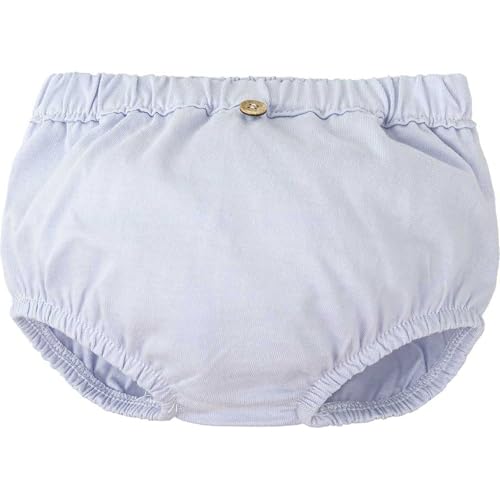 BABIDU Unisex Baby Braguita Básica Bebé Algodón 100%, Diseño Cómodo Y Suave Con Goma Elástica En Cintura Y Piernas Slip, blau, 3 Meses von BABIDU