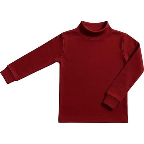 BABIDU Unisex Kids BABIDU-7000 T-Shirt, Bordeaux, 12 Jahre von BABIDU
