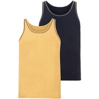 2er Pack Unterhemd FORTUNATO dunkelblau von BABISTA