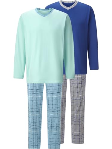 BABISTA Herren Doppelpack Schlafanzug Vistelli grün, M - 48/50 von BABISTA
