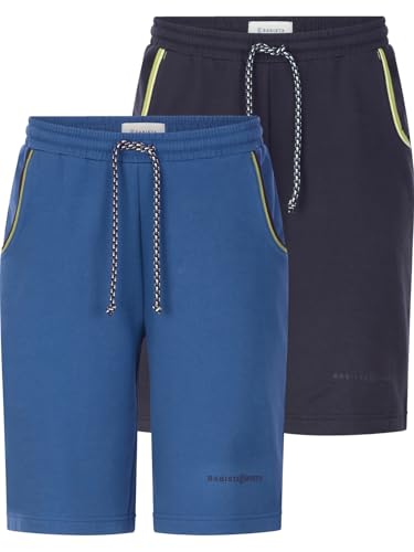 BABISTA Herren Doppelpack Sweatbermuda Eldorin blau, 52/54 von BABISTA