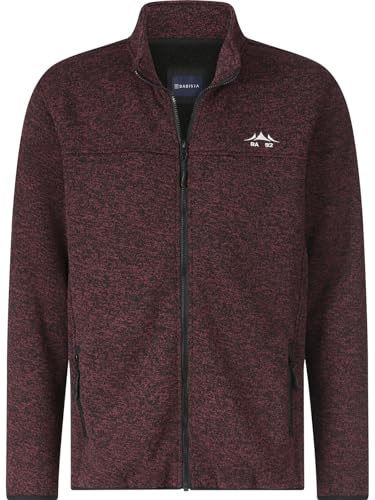 BABISTA Herren Fleecejacke Aspiluna dunkelrot, M - 48/50 von BABISTA