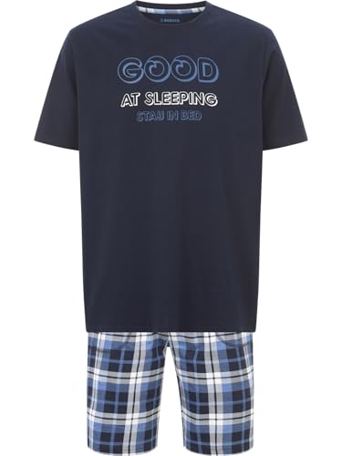 BABISTA Herren Kurzer Schlafanzug Angefizzi dunkelblau, XL - 56/58 von BABISTA
