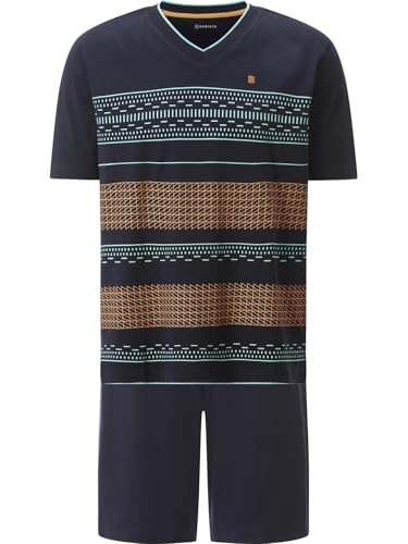 BABISTA Herren Kurzer Schlafanzug Halmin dunkelblau, 2XL (XXL) - 60/62 von BABISTA