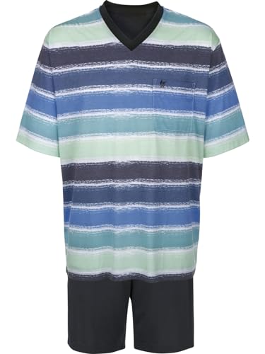 BABISTA Herren Kurzer Schlafanzug Porento türkis, 56 von BABISTA