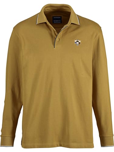 BABISTA Herren Langarm-Poloshirt Milanvetzo dunkelgelb, 50 von BABISTA