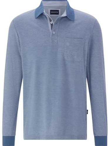 BABISTA Herren Langarm-Poloshirt Uldor blau, M - 48/50 von BABISTA