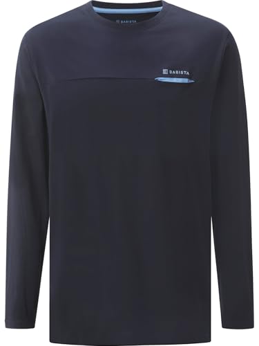 BABISTA Herren Langarmshirt Varmar dunkelblau, XL - 56/58 von BABISTA