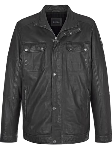 BABISTA Herren Lederjacke Soliente oliv 56 von BABISTA