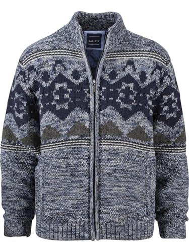 BABISTA Herren Outdoor Strickjacke Tessabella blau 56 von BABISTA