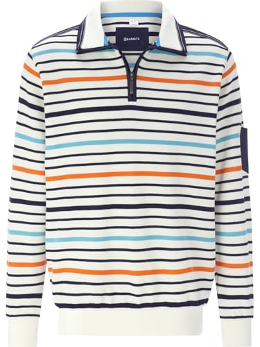 BABISTA Herren Sweatshirt Kordun Casual Sweater weiß, M - 48/50 von BABISTA