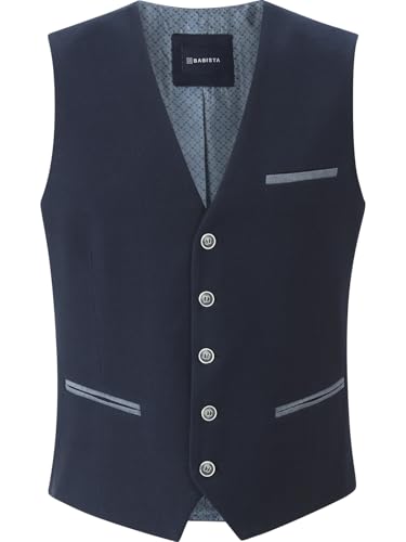 BABISTA Herren Weste Mastorini dunkelblau, L - 54 von BABISTA