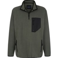 Fleece-Sweatshirt BELLAZONTI oliv von BABISTA