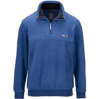 Fleece-Sweatshirt FIORIVESTO blau von BABISTA