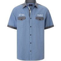 Kurzarmhemd PIOLASTI hellblau von BABISTA