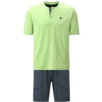 Kurzer Schlafanzug KALDON hellgrün von BABISTA
