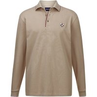 Langarm-Poloshirt MILANVETZO beige von BABISTA