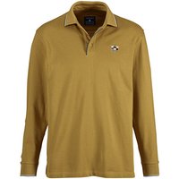 Langarm-Poloshirt MILANVETZO dunkelgelb von BABISTA