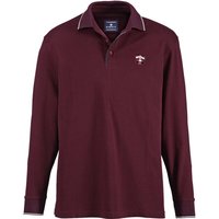 Langarm-Poloshirt MILANVETZO dunkelrot von BABISTA