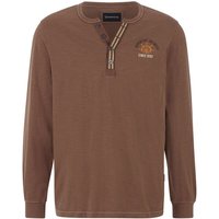 Langarmshirt DANIVECCI braun von BABISTA