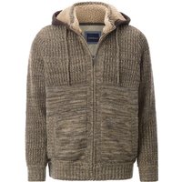 Strickjacke RIVANETTO hellbraun von BABISTA
