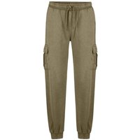 Sweathose VESTIVARA oliv von BABISTA