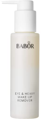 BABOR Eye & Heavy Make up Remover für jede Haut, Pflegender Make-up Entferner, Auch für wasserfestes Augen, Lippen Make-up und Foundation, Vegane Formel, 1 x 100ml von BABOR