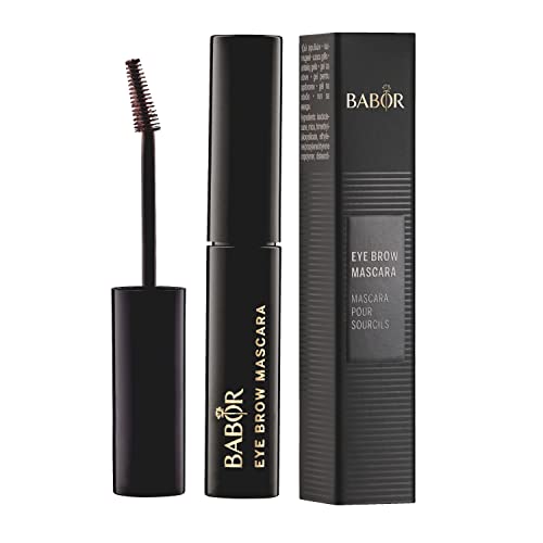 BABOR MAKE UP Eye Brow Mascara, Augenbrauenmascara, mit getöntem Gel und superfeiner Bürste, färbt, fixiert & konturiert, füllt Lücken auf, 2 g von BABOR