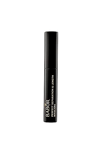 BABOR MAKE UP Perfect Definition & Length Mascara, für lange & perfekt getrennte Wimpern, mit Silikonbürste, mehr Volumen, Long-Lashes-Look, 6 ml von BABOR