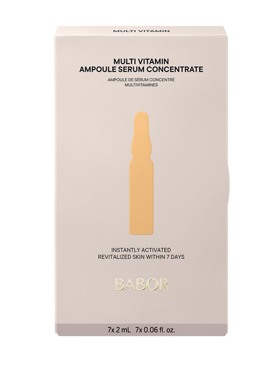 Babor Ampoule Concentrates Multi Vitamin Ampullen (7 x 2 ml) 14 ml von BABOR