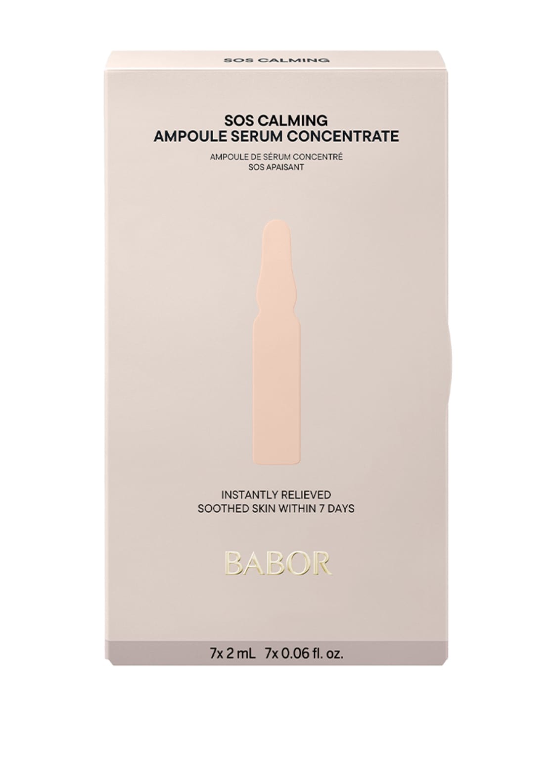 Babor Ampoule Concentrates SOS Calming Ampullen (7 x 2 ml) 14 ml von BABOR