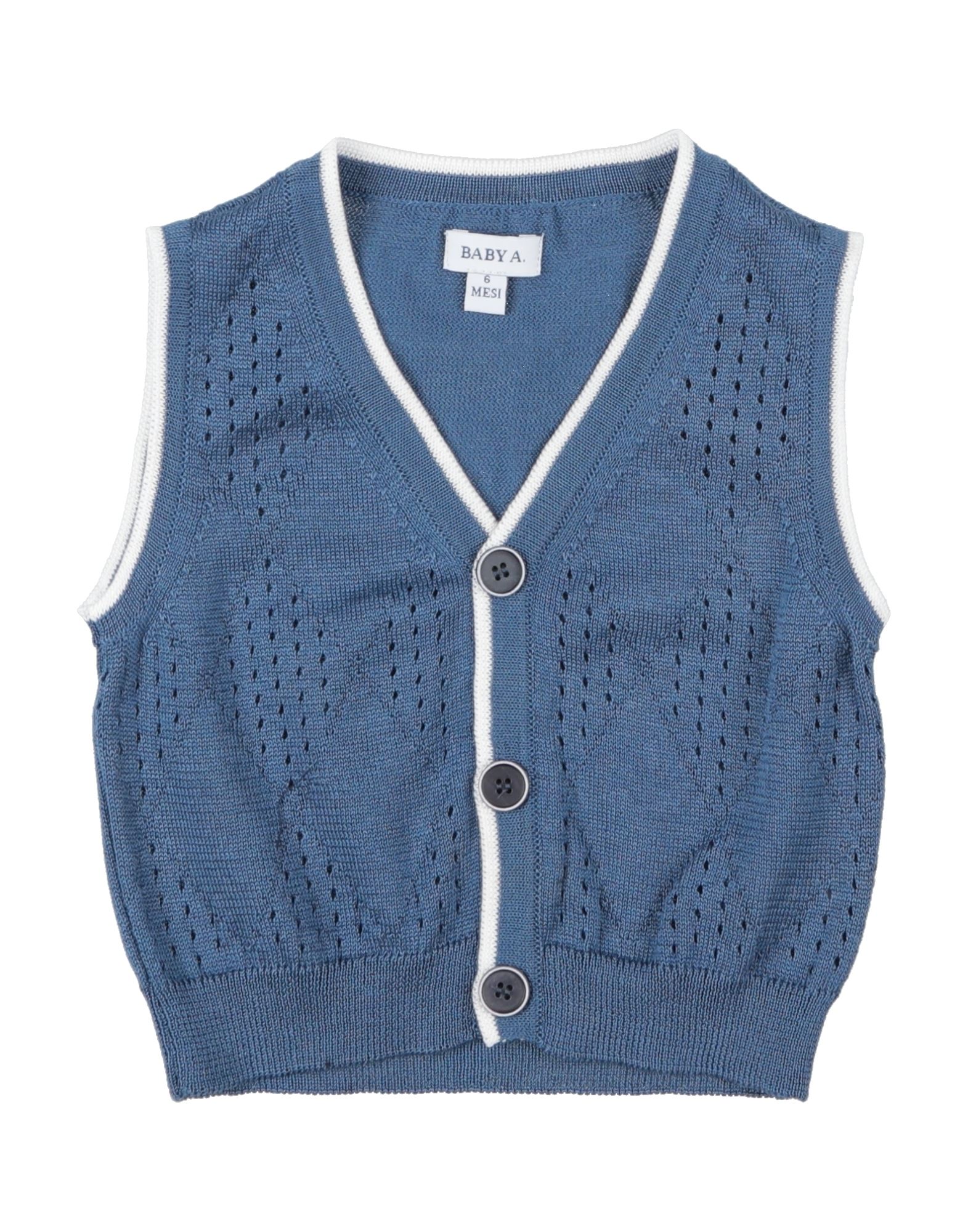 BABY A. Strickjacke Kinder Taubenblau von BABY A.