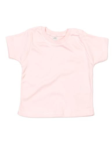 BABYBUGZ Bequemes Unisex-Babyshirt - Bio-Baumwolle - Sicher & Stilvoll - Powder Pink - 2-3 Jahre von BABYBUGZ