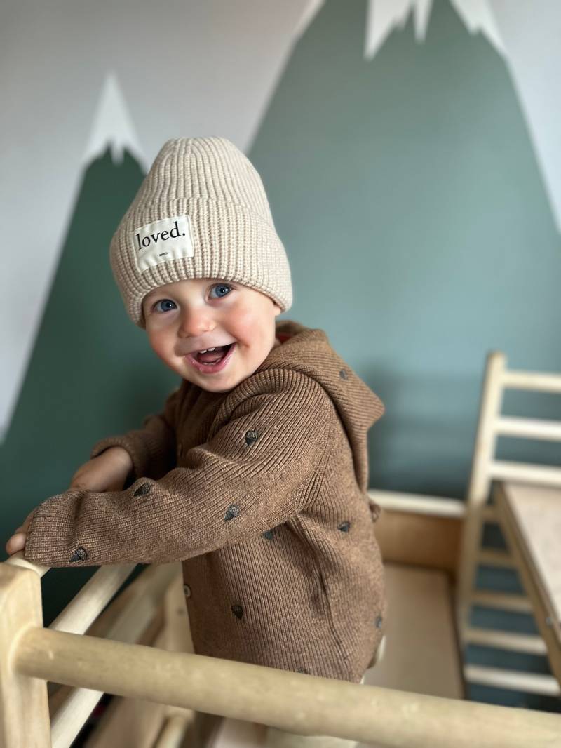 Mütze Baumwolle Beanie 6-18 Monate von BABYLIbyINNI