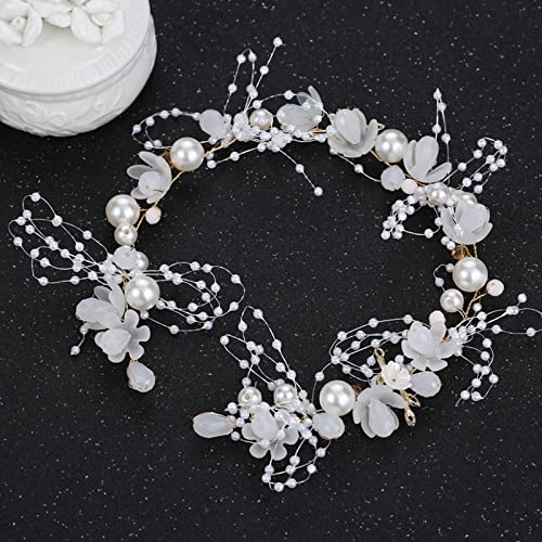 Auffällige Hochzeitsfeierkranz Funkelnder Geburtstag Kopfbedeckung Für Mädchen Eleganter Kopfschmuck Für Mädchen von BABYVIVA