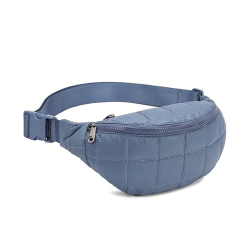 BABYVIVA Bauchtasche für Damen, Herren, kleine Umhängetasche, Hüfttasche mit verstellbarem Gurt, für Laufen, Wandern, Reisen, Sport, blau, Reference picture information von BABYVIVA