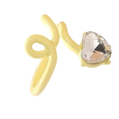BABYVIVA Einfache Ringe Verstellbare Mode Herz Eröffnungsringe Legierung Textur Moderinge Geeignet Für Passende Mode Look von BABYVIVA