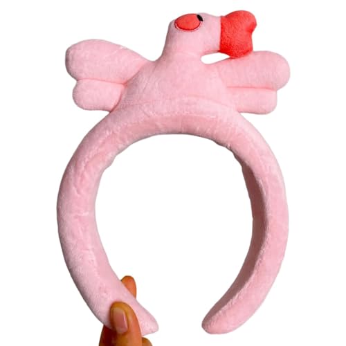 BABYVIVA Haarband mit 3D-Tier-Plüsch-Haarreifen, beleuchtetes Stirnband, Weihnachtsfeier, Kopfschmuck, Mädchen, Gesichtswäsche, Stirnband, Kinder, lustige Kopfbedeckungen von BABYVIVA