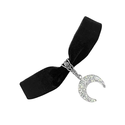 BABYVIVA Halsketten für Frauen, stilvolle Mond-Anhänger-Halskette für Frauen, einzigartiges Design, langlebiges Legierungsmaterial, perfektes Geschenk für modische Individuen, As shown in the figure, von BABYVIVA