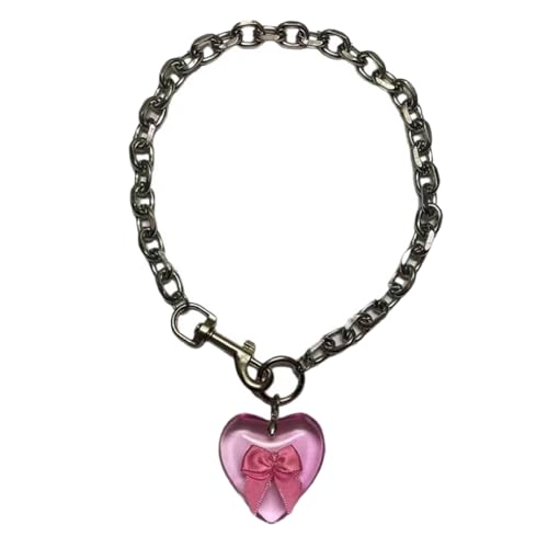 BABYVIVA Halsketten für Frauen, zierliche Liebes-Halskette mit verstellbarem Herz-Anhänger, stilvolle und einzigartige Schlüsselbeinkette, Schmuck für Frauen und Teenager-Mädchen, As shown in the von BABYVIVA