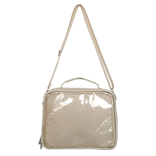 BABYVIVA Ita Rucksack für Damen, Mehrzweck-Rucksäcke, Crossbody-Tasche, Schultertasche, Geldbörse, Anstecknadel, Display-Tasche für Mädchen, beige, As shown in the picture (error 1-3cm) von BABYVIVA