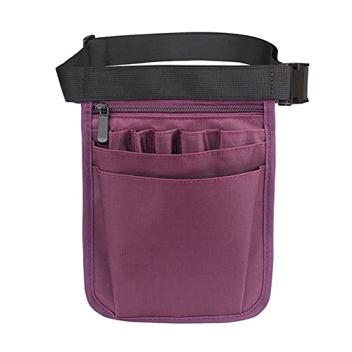 BABYVIVA Krankenschwestertaschen-Organizer für medizinische Scheren, Pflege-Set, Werkzeug, Geschenk für Krankenpfleger, Studenten, Therapeuten, reißfest und sicher, violett, 25*18CM von BABYVIVA