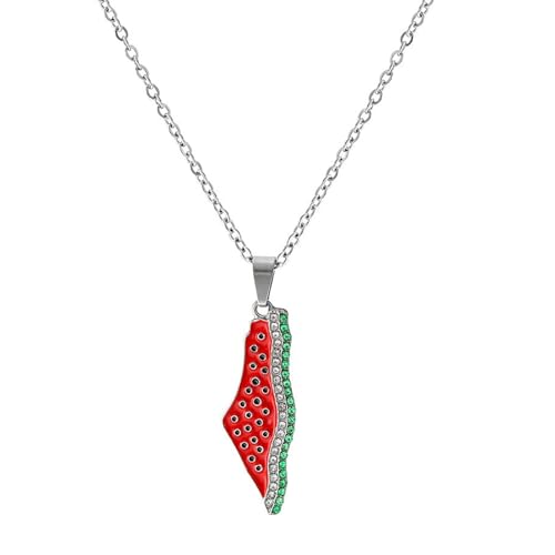 BABYVIVA Mode Wassermelonenfruchtformierte Tragbare Halskette Robust von BABYVIVA