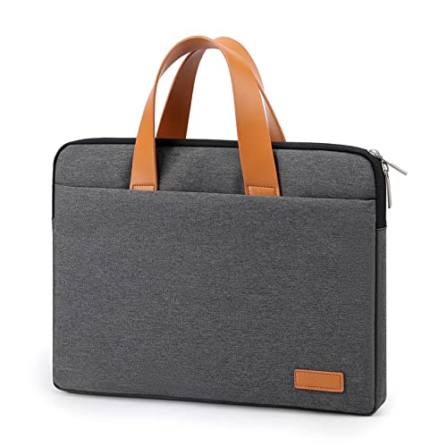 BABYVIVA Modische leichte Laptoptasche für Damen, multifunktional, für Notebook, Tablet, Laptop, Herren, Reisetasche, dunkelgrau, As shown in the picture von BABYVIVA