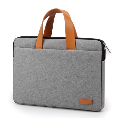 BABYVIVA Modische leichte Laptoptasche für Damen, multifunktional, für Notebook, Tablet, Laptop, Herren, Reisetasche, grau, As shown in the picture von BABYVIVA