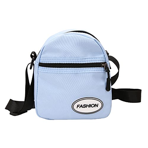 BABYVIVA Schultertasche für Damen, modisch, lässig, Outdoor, Nylon, Handtasche, Reißverschluss, Kuriertasche, Crossbody-Tasche, blau, As shown in the picture von BABYVIVA