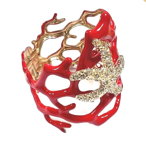 BABYVIVA Statement Trendy Frühlingsmanschettenknopf Modische Armbandschmuck Accessoire Perfekt Für Reisen Und Strandenthusiasten von BABYVIVA