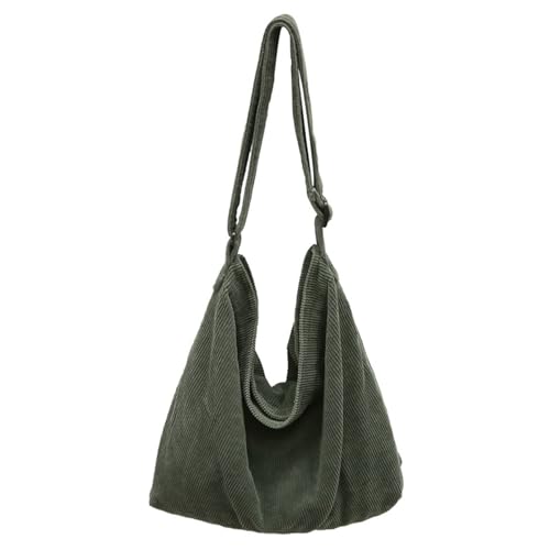 BABYVIVA Tasche für Damen, Crossbody-Tasche für Teenager, Einkauf, praktische Kuriertasche, leicht, für Damen, Mädchen, Schultertasche, einfarbig, Crossbody-Tasche, grün, As shown in the picture von BABYVIVA