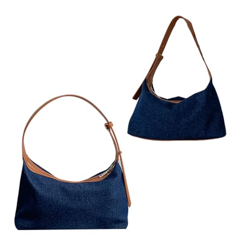 BABYVIVA Tasche für Damen, Damentasche Denims, Umhängetasche, koreanischer Stil, Handtasche, Unterarmtasche, Einkaufstasche, Dating-Tasche, ästhetische Achseltasche für den täglichen Gebrauch, von BABYVIVA