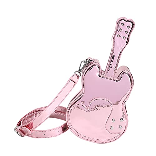 BABYVIVA Tasche für Damen, PU-Leder, modische Umhängetasche, Party, niedlich, lustige Violine, Umhängetasche, einfarbig, Umhängetasche, 1, As shown in the picture (error 1-3cm) von BABYVIVA